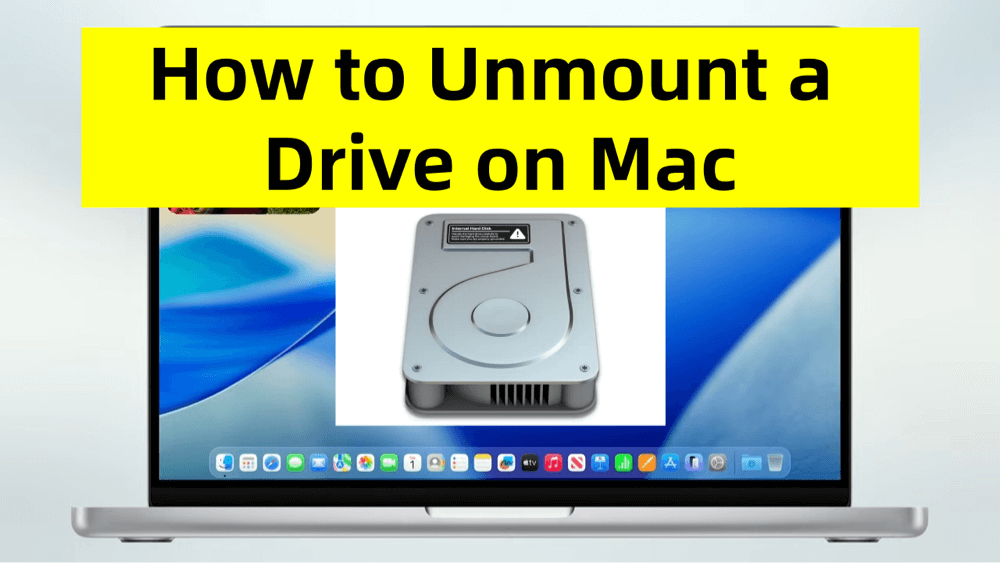 unmounting drives on Mac