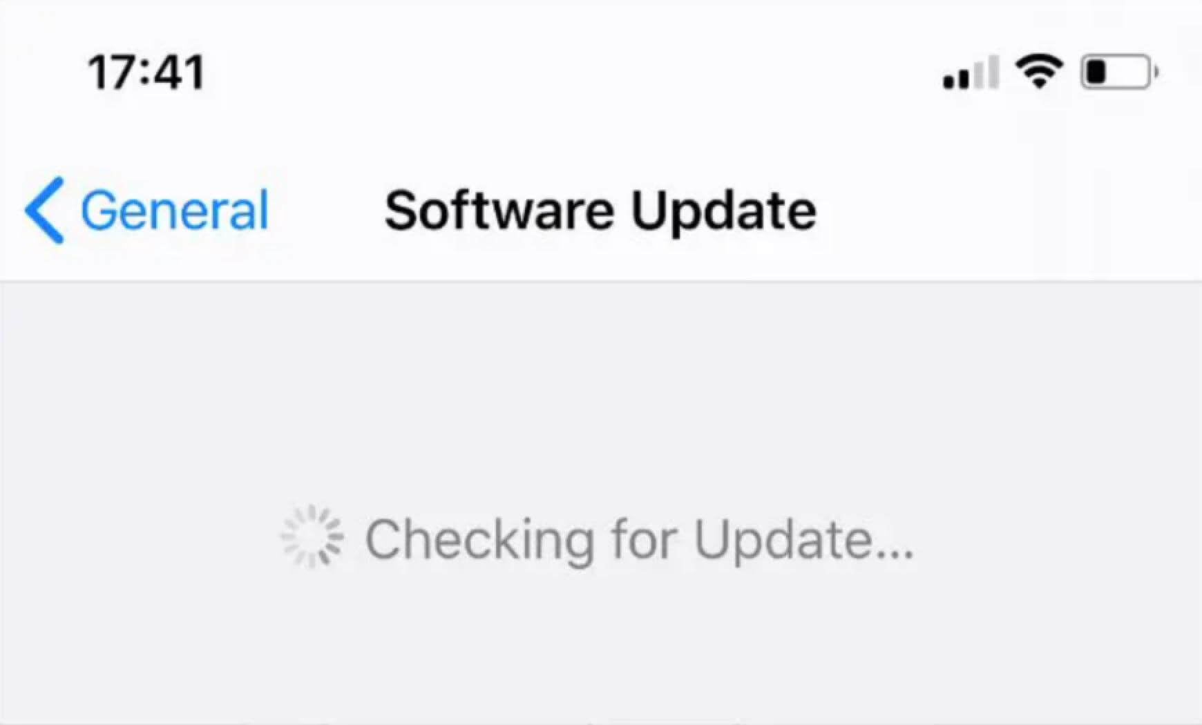 Update apple device os