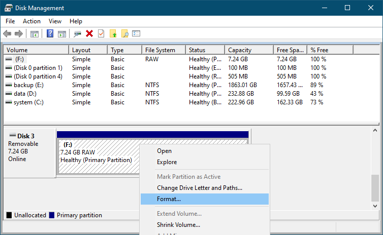 how to recover lost data from a dead USB flash drive