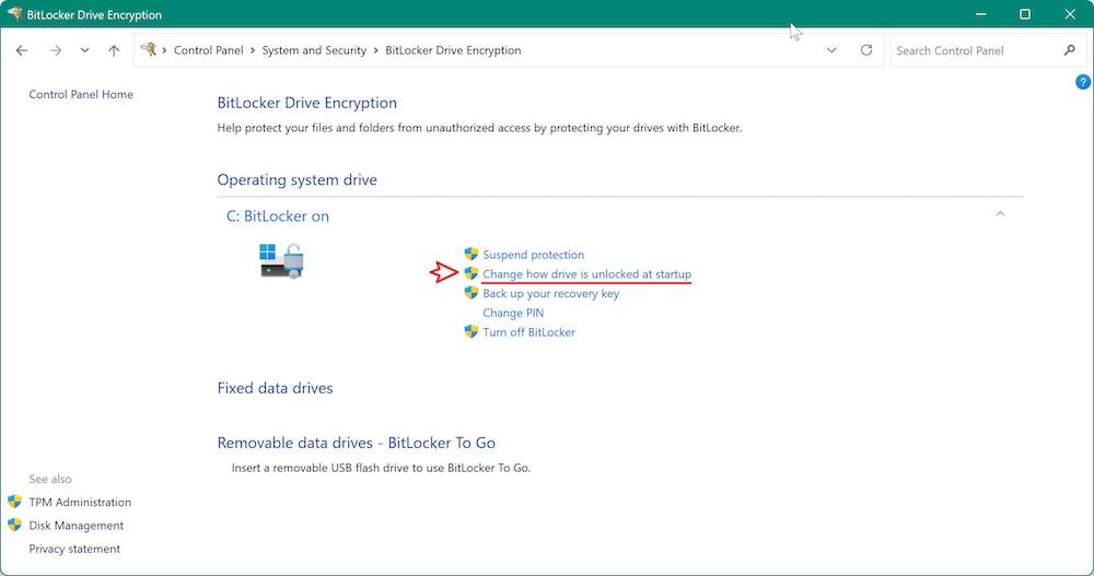 how to use BitLocker on Windows 11