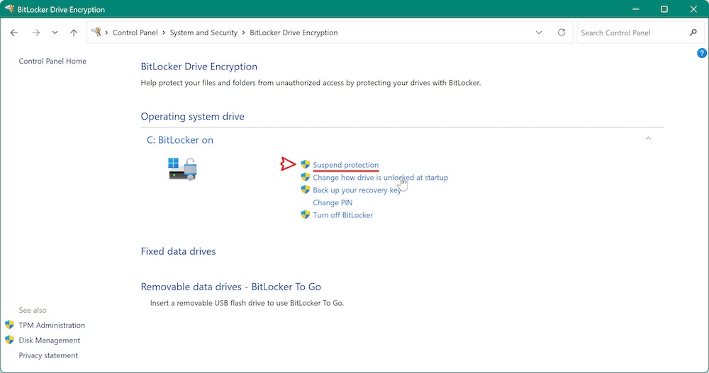 how to use BitLocker on Windows 11