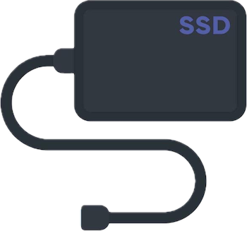 use external storage as primary default storage