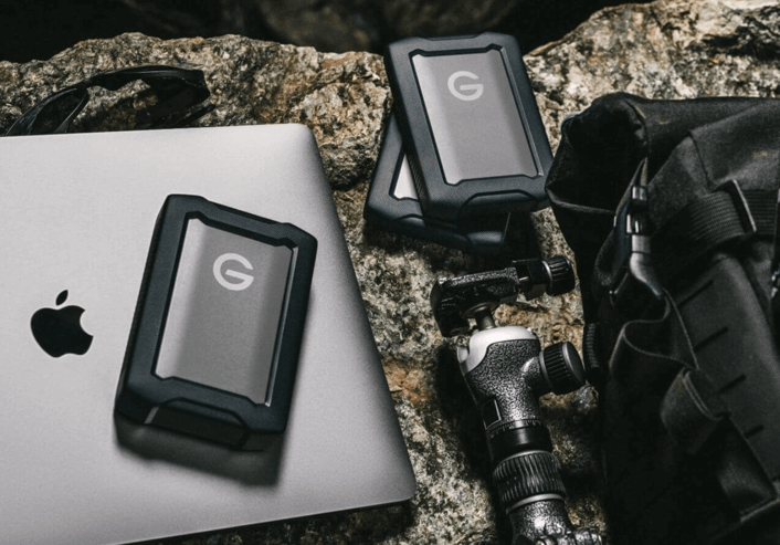 using G-DRIVE on your Mac