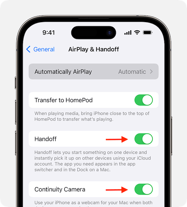 use iPhone mirroring on Mac