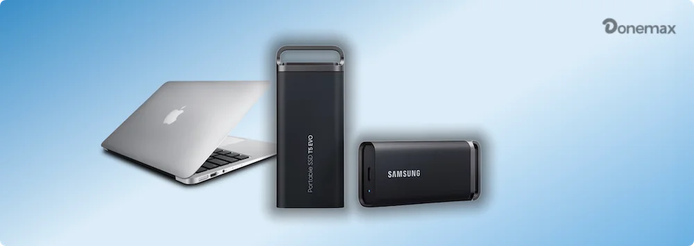 using the Samsung Portable SSD T5 EVO with your Mac