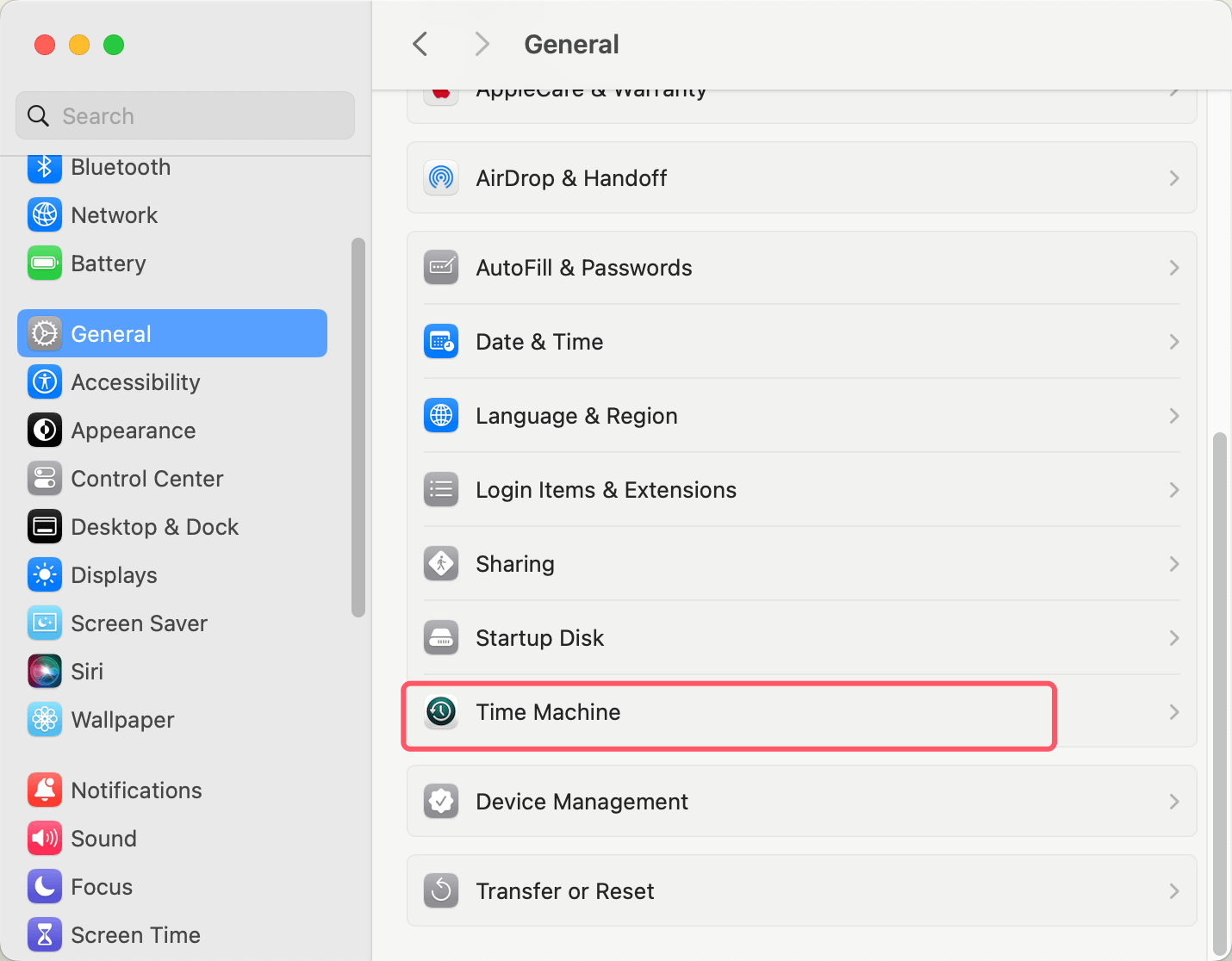 Enabling Time Machine with WD Easystore