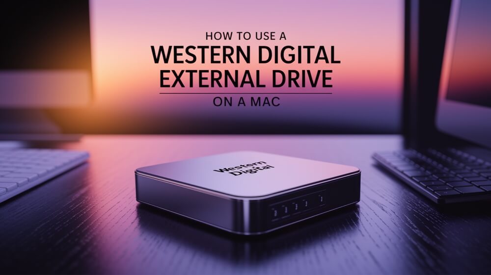 use a WD external hard drive on Mac