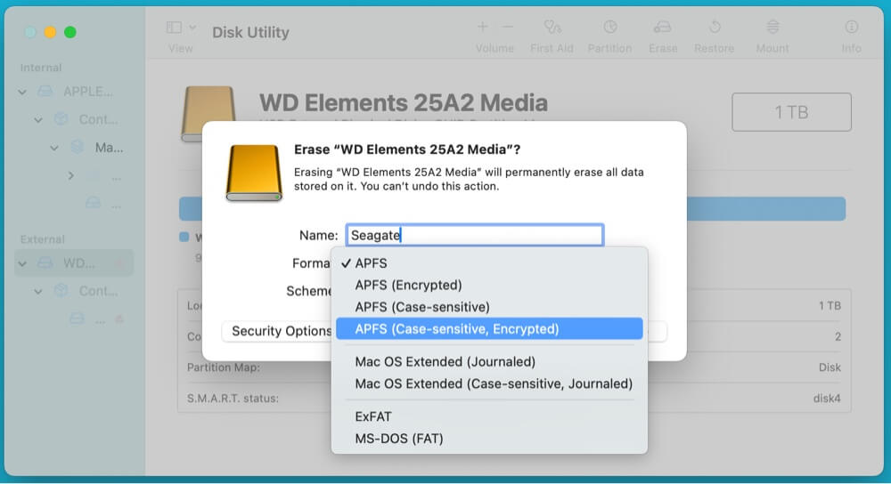 use a WD external hard drive on Mac