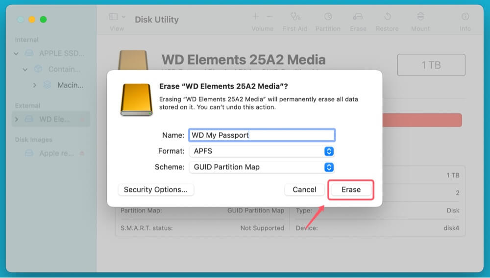 use WD My Passport on Mac