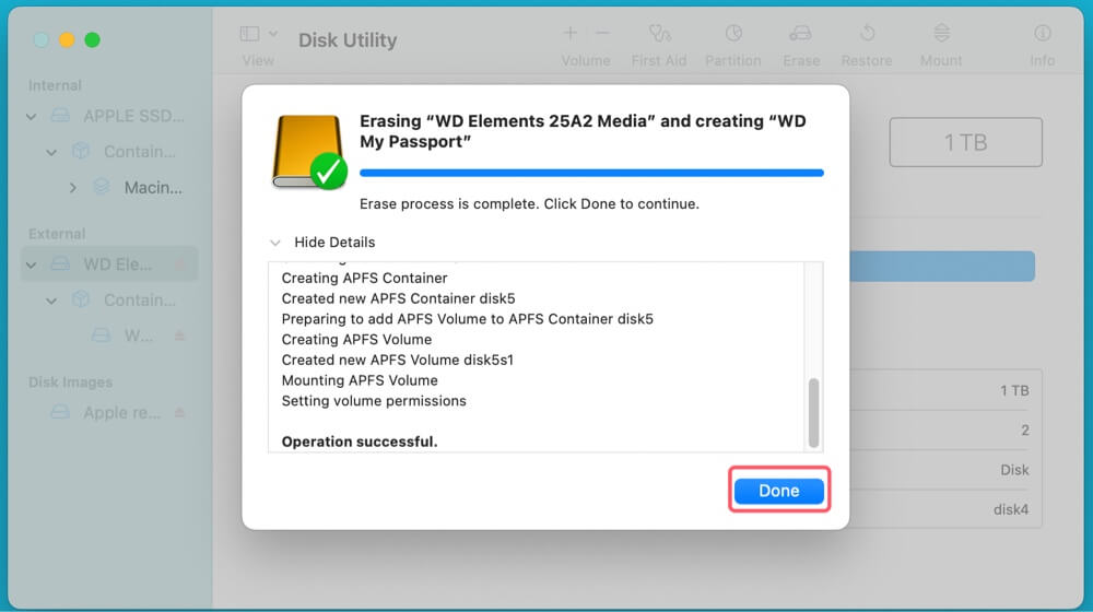 use WD My Passport on Mac