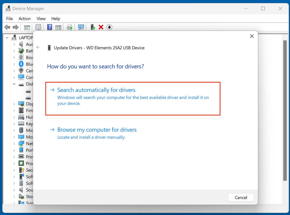 Fix WD External Hard Drive Not Recognized