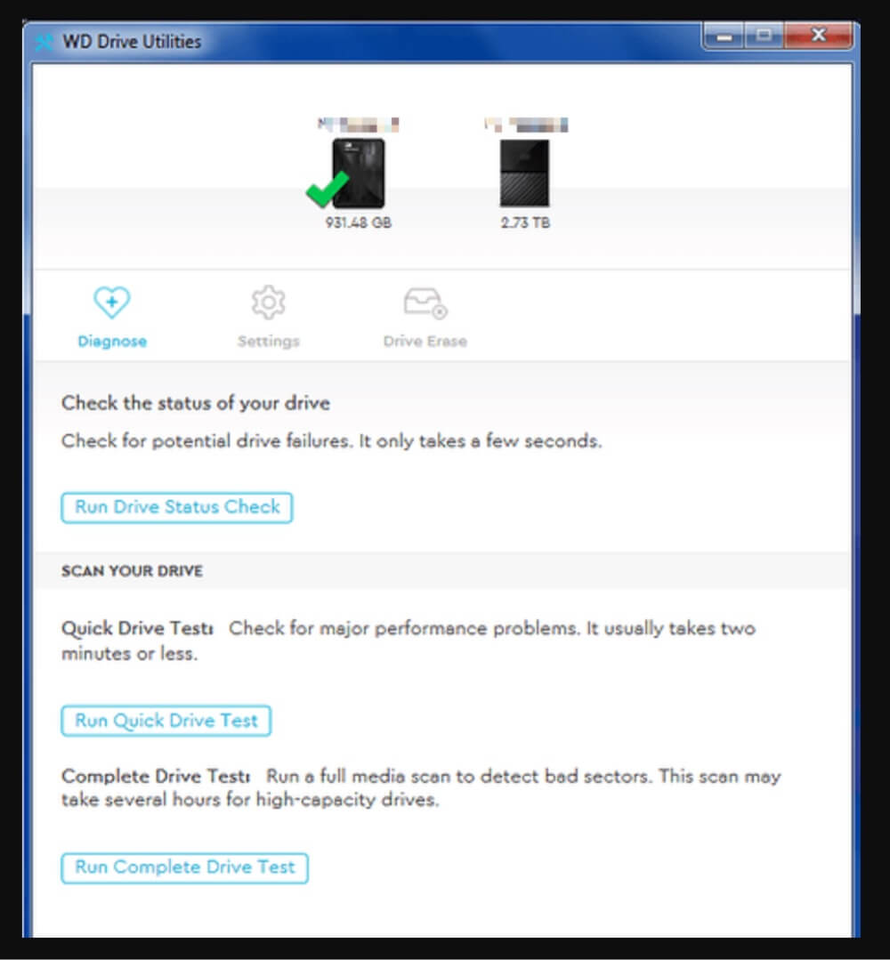 recover lost data from a WD My Book drive