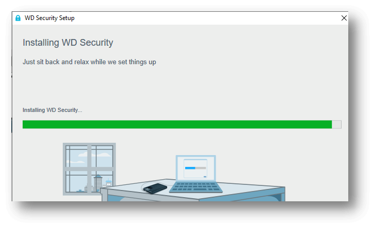 Install and Uninstall WD Security