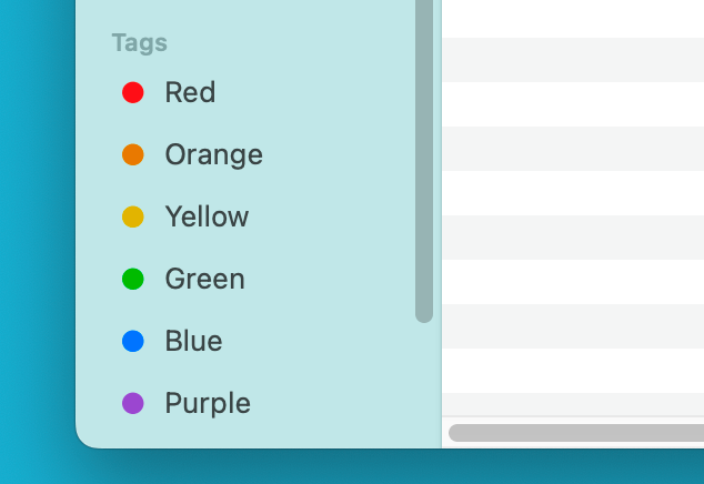 File Organization and Tagging on macOS