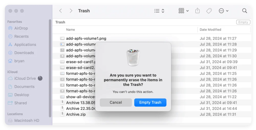 Mac Trash