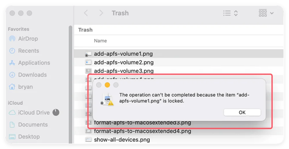 Mac Trash