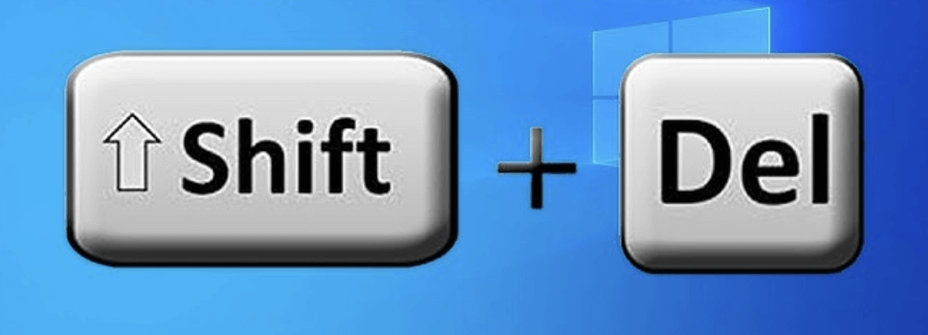 What Does Shift+Delete Do on Windows