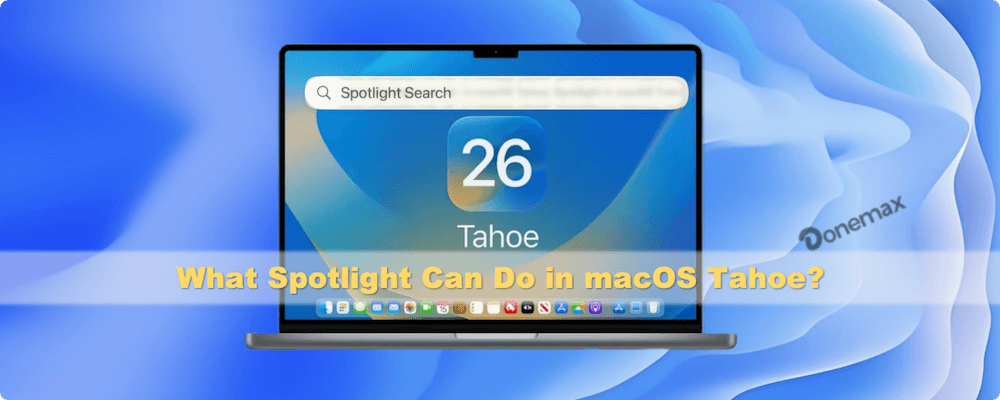 what can Spotlight do in macOS Tahoe