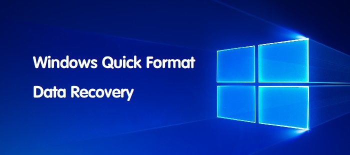 undo quick format