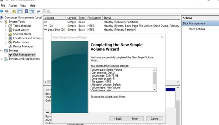 Windows Disk Management