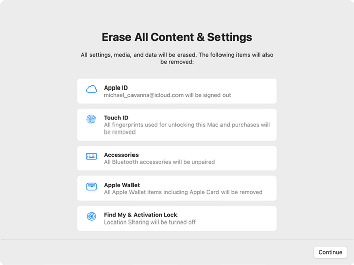 Permanently Erase Data on macOS Ventura