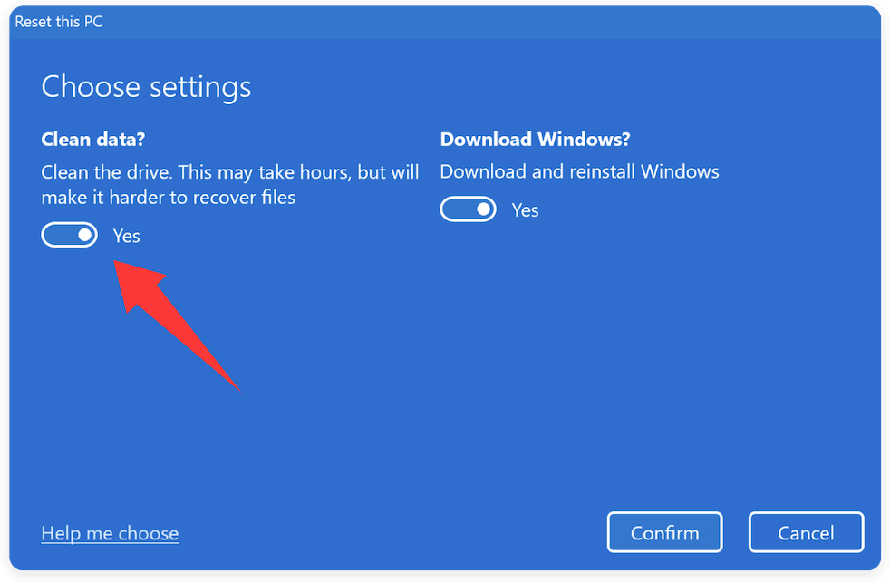 wipe everything but OS