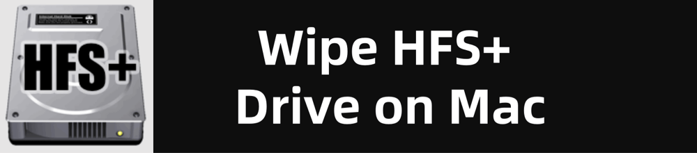 erase HFS+ on Mac