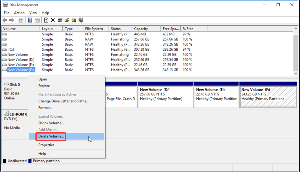 wipe a Sabrent Rocket external SSD
