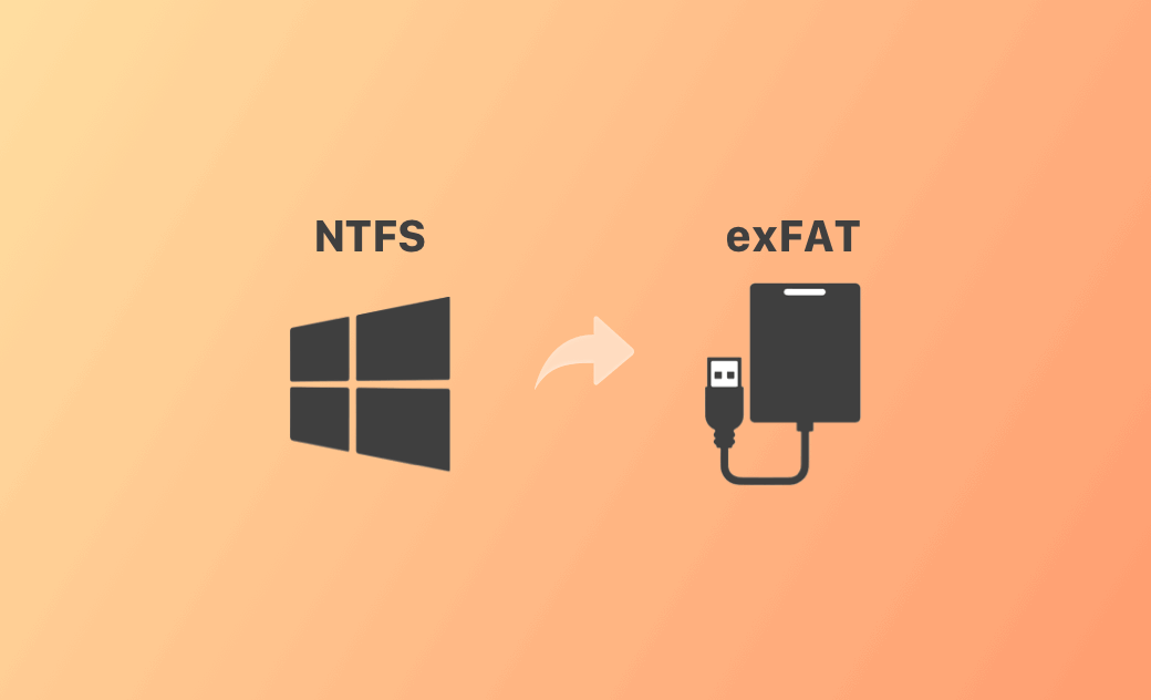 covert NTFS to exFAT