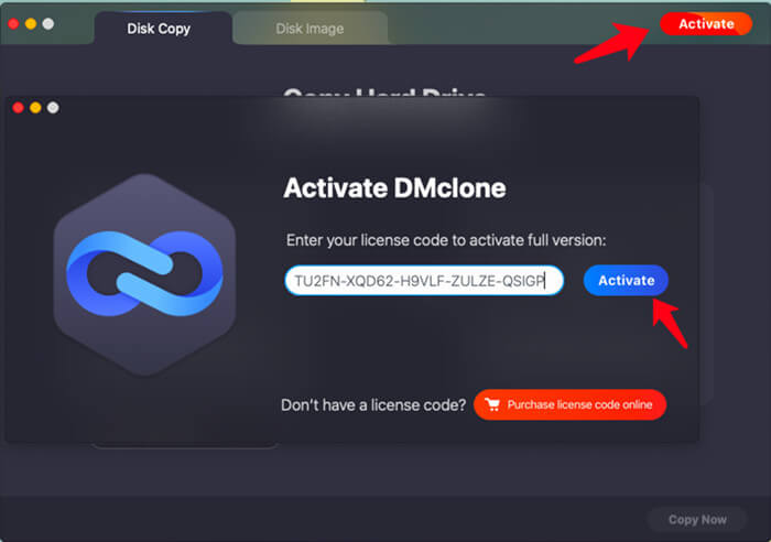 install and activate Mac software