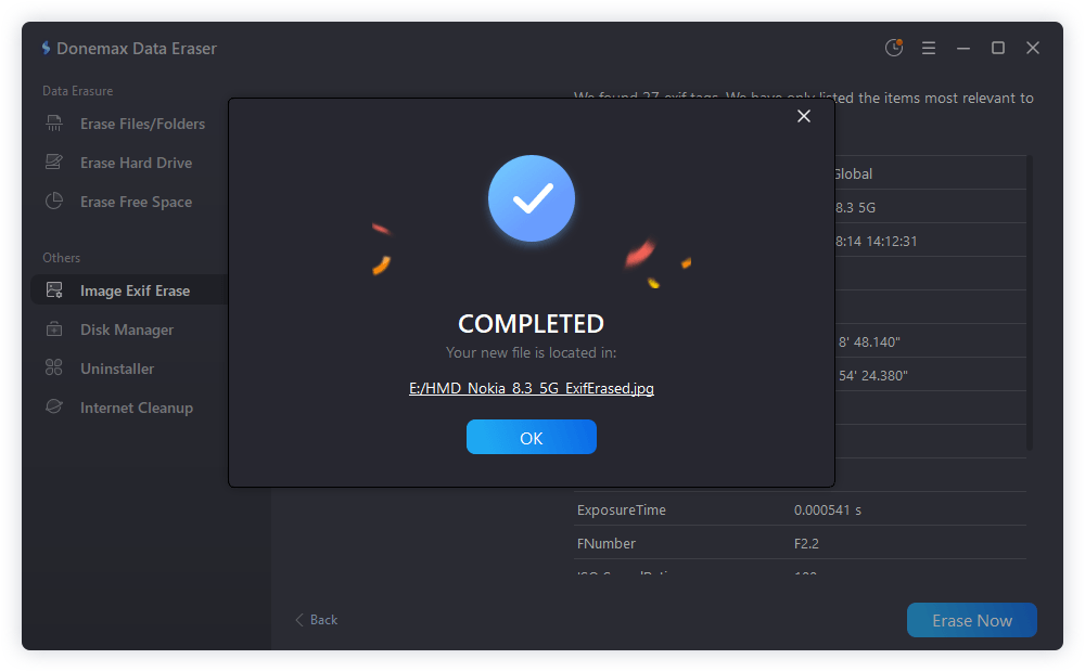 photo privacy cleaner