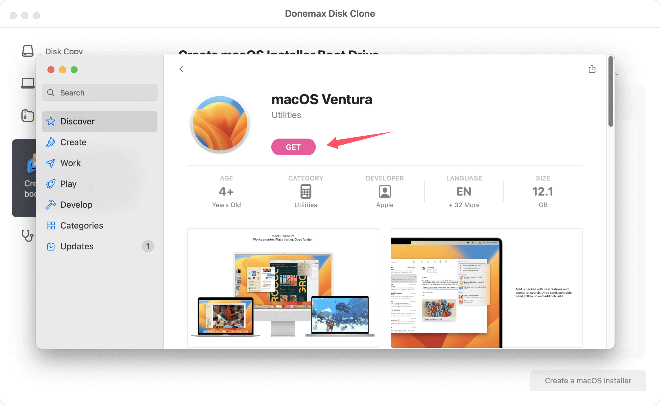 create bootable installer for macOS