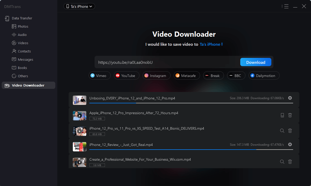 how to manage iPhone data without iTunes