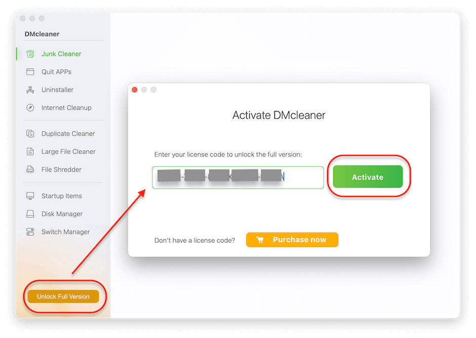 DMcleaner for Mac User Guide