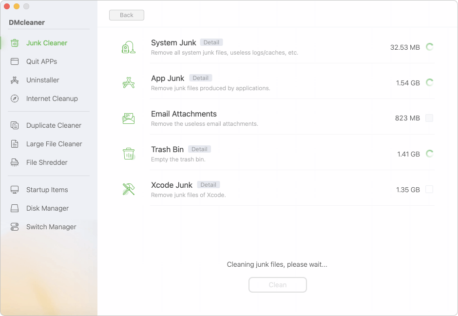 clean up junk data on macOS 27 Golden Gate