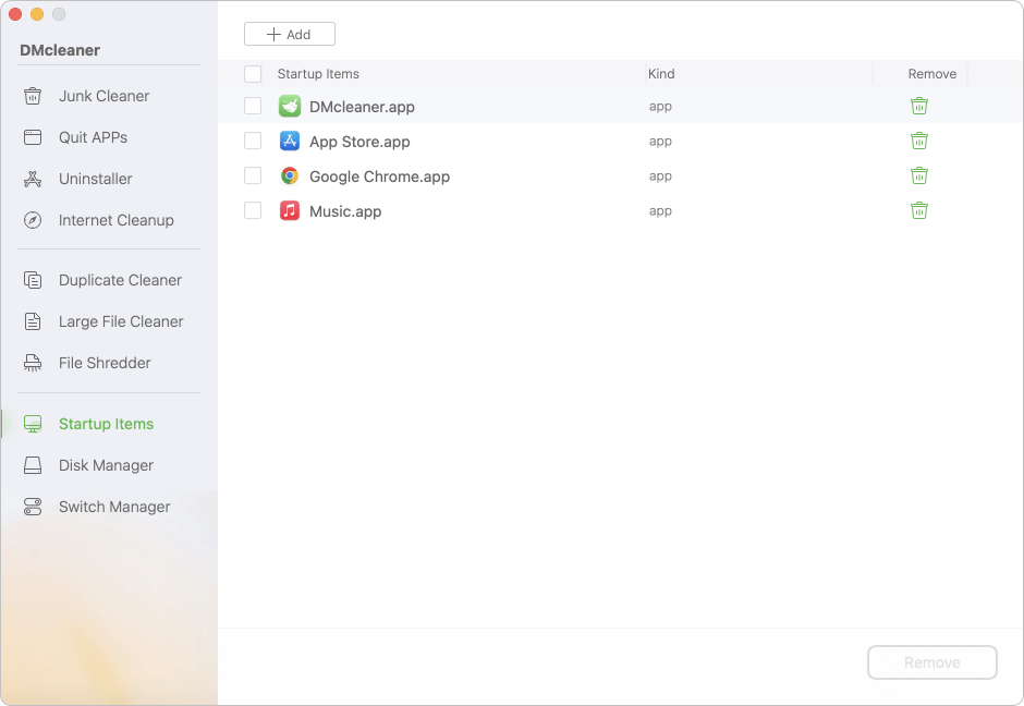 DMcleaner for Mac User Guide