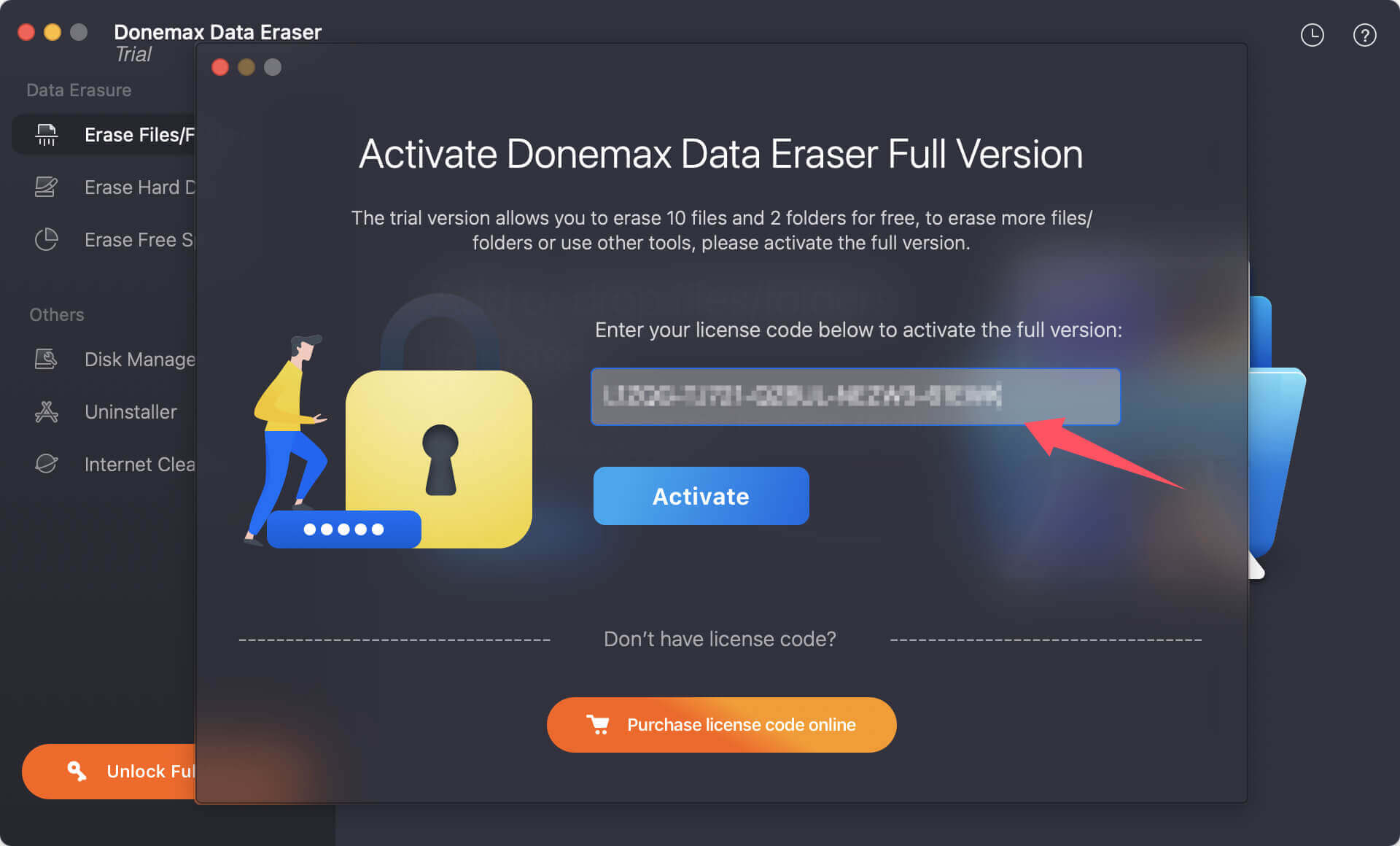 Donemax Data Eraser User Guide