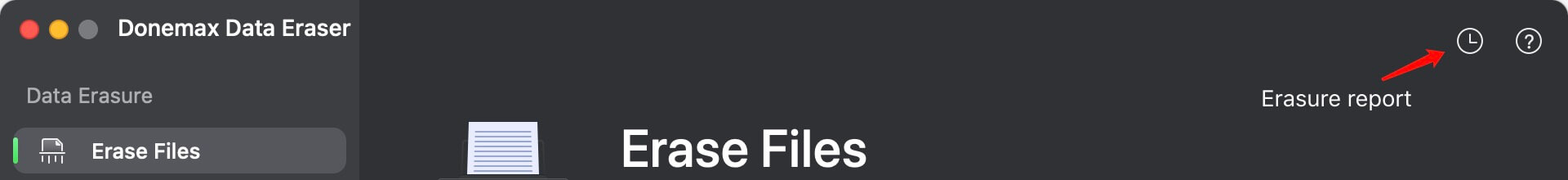 Donemax Data Eraser User Guide